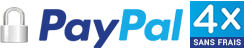 Paiement par PayPal (site sécurisé de PayPal).