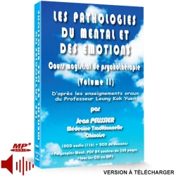 Coffret les Pathologies du Mental et des Emotions (Volume 2, version téléchargeable)  à la vente, medecine traditionnelle chinoise.
