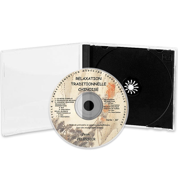 CD Relaxation Traditionnelle Chinoise, réalisé par Jean Pélissier. CD Relaxation Traditionnelle Chinoise, réalisé par Jean Pélissier.